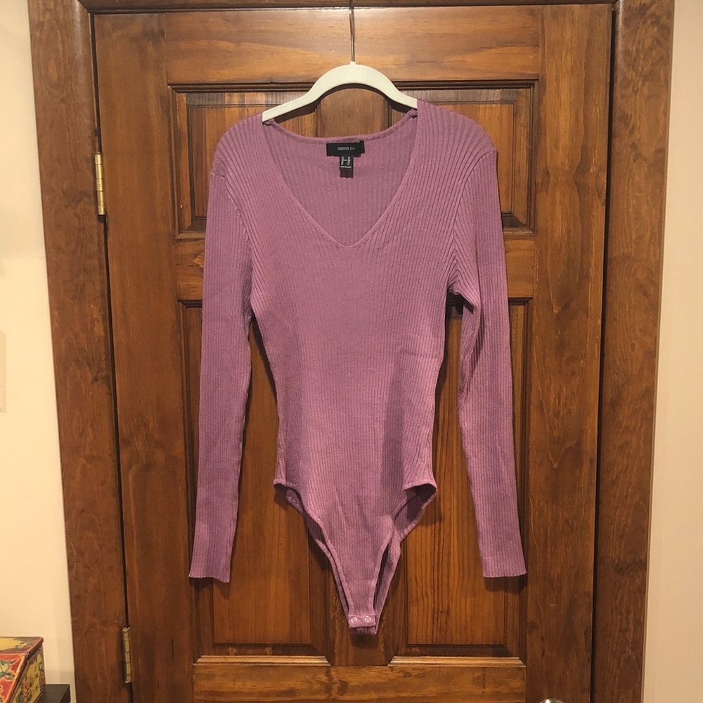 Ribbed bodysuit